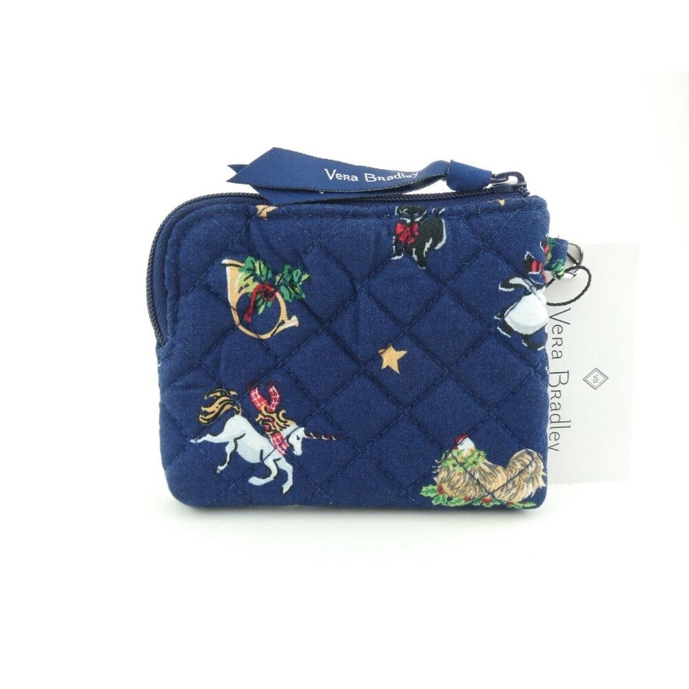 Vera Bradley Snow Globe Motifs Coin Purse‎ NWT